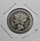 1916 Mercury Silver Dime - 1st Year Of Mercury Dimes!!
