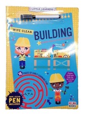 Little Leaners Wipe Clean Building Activity Book