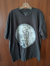 Kid Cudi X Kaws t shirt Moon Man XL Cotton made in USA