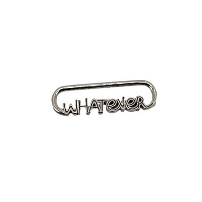 New Authentic PANDORA ME Styling WHATEVER Word Sterling Silver Link  799675C00