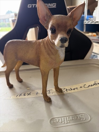 Chihuahua Dog Figure Vintage ( Eddie ) Hard Find Rare