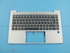New/Orig HP ProBook 440 445 G8 14" Palmrest Keyboard Bezel French BL M23769-051