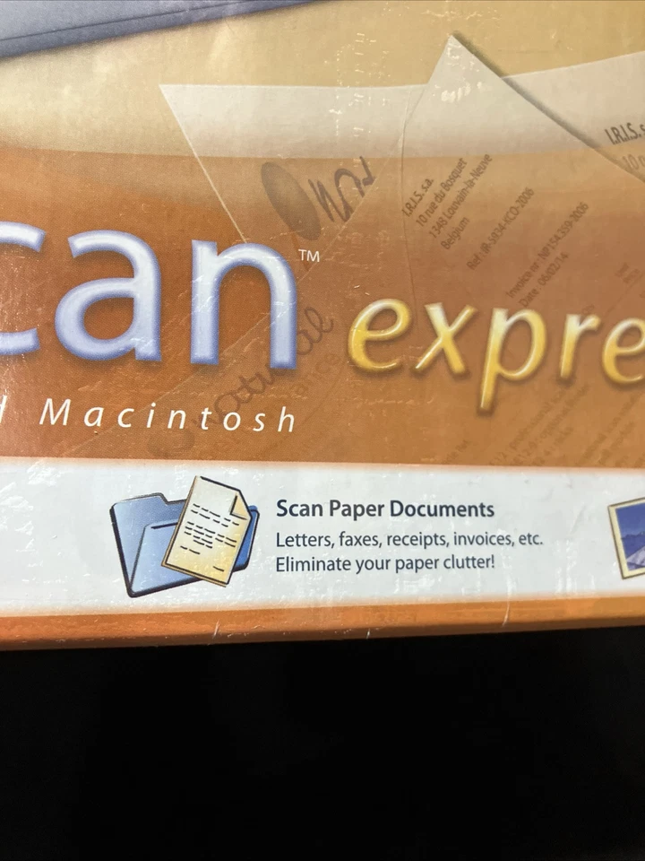 IriScan Express 2-Scan Documents Photos Business Cards Portable Usb Scanner NIB - Image 4 of 4