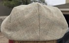 vintage BIANCHI XL Newsboy Hat Gatsby Cap Cabbie Peaky Blinders USA Made — photo 5
