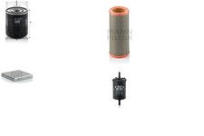 Inspektionspaket Filtersatz XL MANN-FILTER Aktivkohlefilter Anschraubfilter 16V