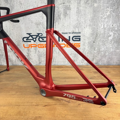 New! 2025 Look 795 Blade 2 RS Medium 54cm Carbon Disc Frameset 700c 2297g - Picture 4 of 12