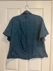 Vtg Victoria’s Secret Gold Label Green Satin 2pc Pajama Set Sleep Shorts Top S — photo 3