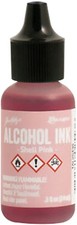 Ranger Tim Holtz-Adirondack Alcohol Ink, Shell Pink, 0.5oz,Art Paper