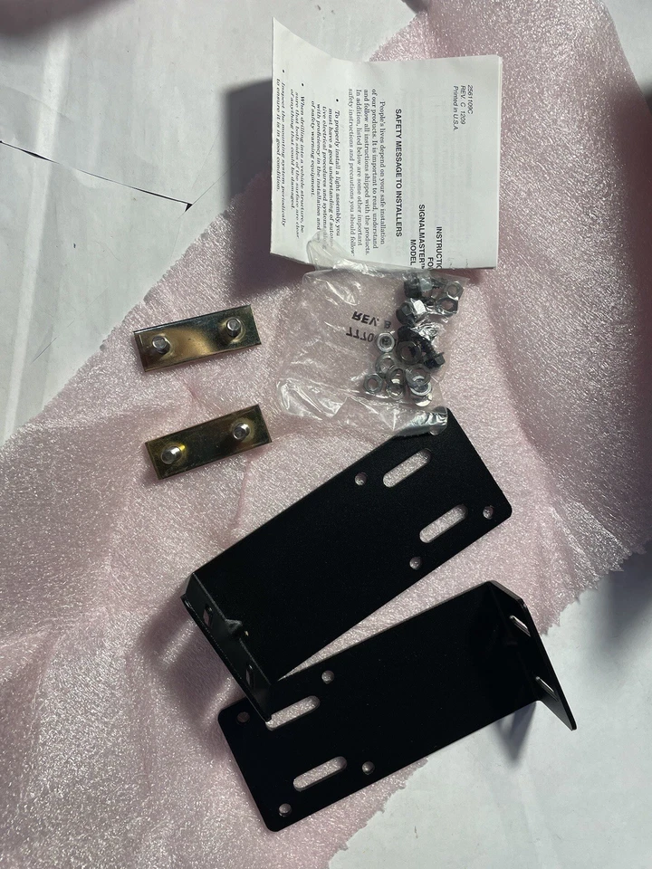 Federal Signal Lightbar Cubierta Kit de Montaje en Techo 320320 L Soporte de Montaje Foto 3 de 4