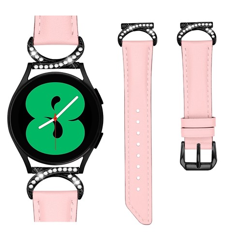 for Samsung Galaxy Watch 3 41mm Active 2 40mm 44mm Leather 20mm Band Strap - Picture 11 of 28