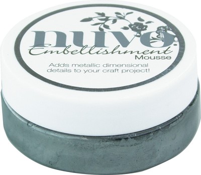Tonic Studios NEM-815 Nuvo Embellishment Mousse-Gunmetal Grey