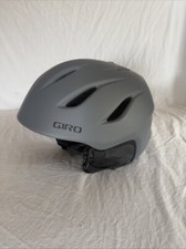 New Giro Nine C Snow Sports Helmet Adult Small Matte Charcoal - Worn Once