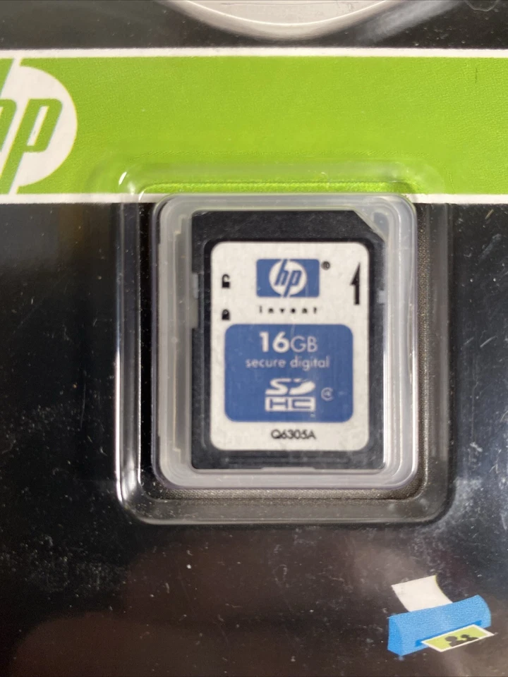 HP 16GB SECURE DIGITAL Class 4 SDHC Flash Memory Card Q6305A - Image 2 of 3