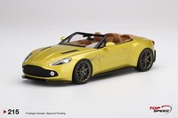 Aston Martin Vanquish Zagato Volante Cosmopolitan Gelb - Topspeed TS0215 1/18