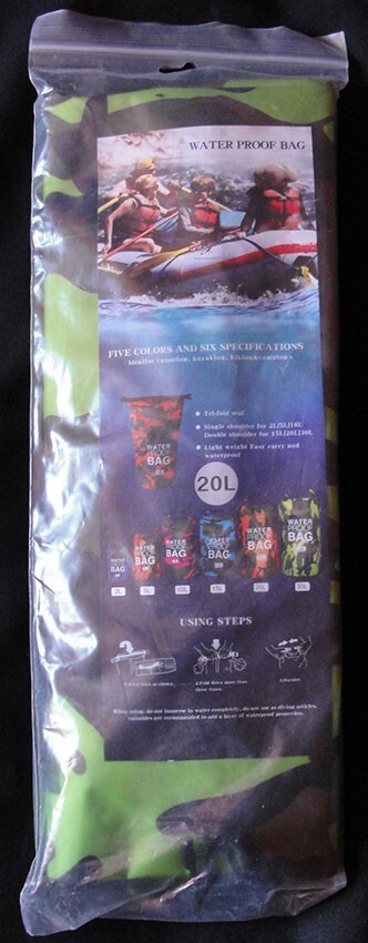 WATERPROOF BAG 20 LITROS - BOLSA IMPERMEABLE ESTANCA KAYAK, CANOA, RAFTING,...