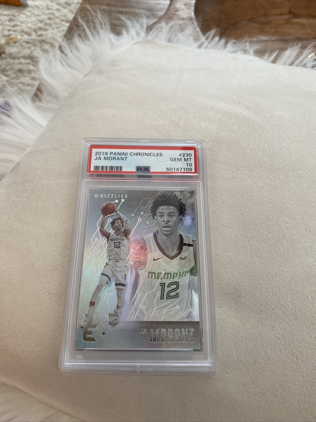 2019-20 Panini Chronicles Essentials #230 Ja Morant RC Rookie PSA 10