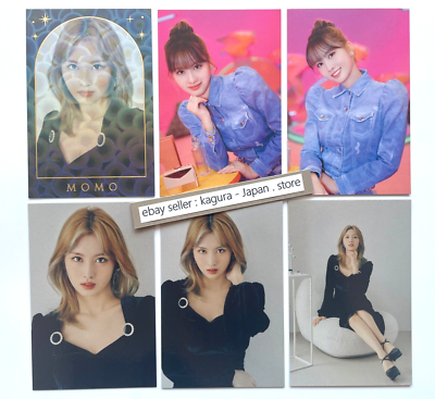 TWICE Momo 4TH WORLD TOUR III 3 Official Photocard Complete Set of