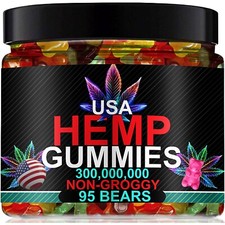Relax Sleep Gummy Bears-Premium Gummies-Calm, Stress, Relax, Anxiety-Made In USA