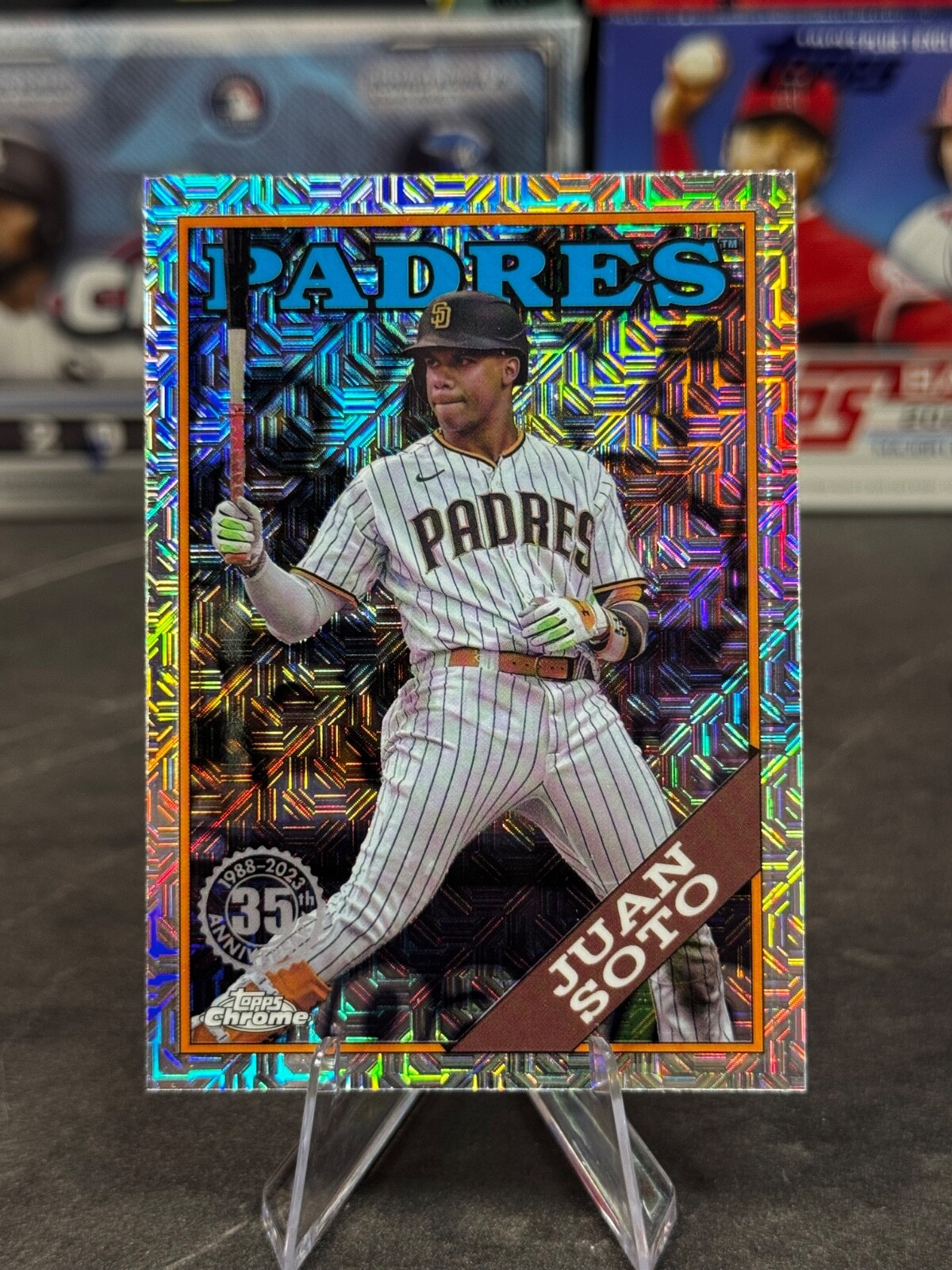 2023 Topps Series 1 - 1988 Topps Chrome Silver Pack Juan Soto #T88C-30