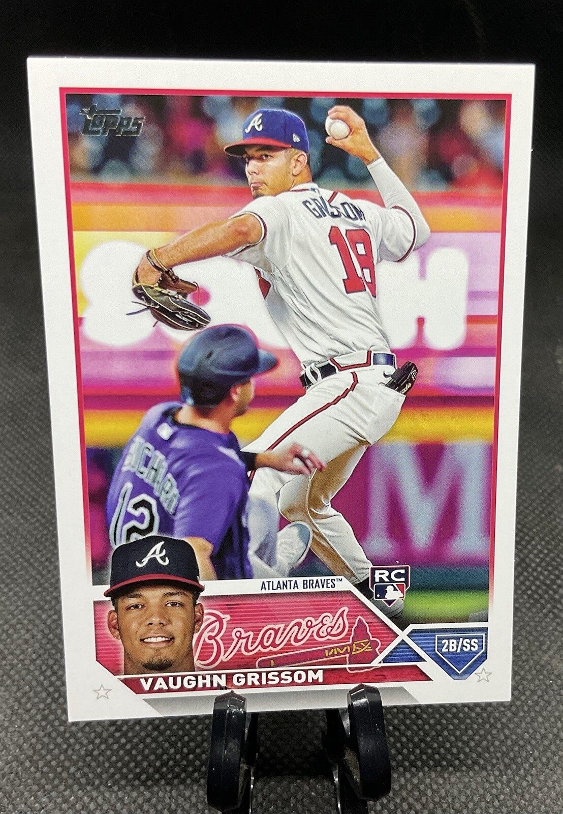 2023 Topps #275 Vaughn Grissom RC - Atlanta Braves