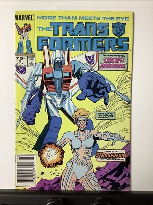 Transformers #9 Marvel 1985 Circuit Breaker Starscream Shockwave