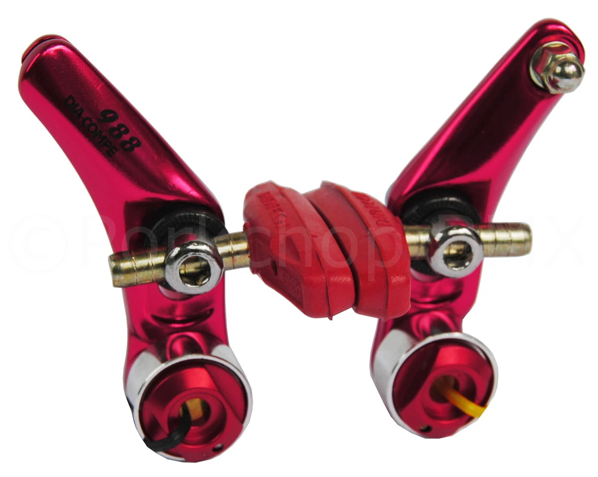 Dia Compe 988 Cantilever BMX or MTB bicycle brake caliper RED