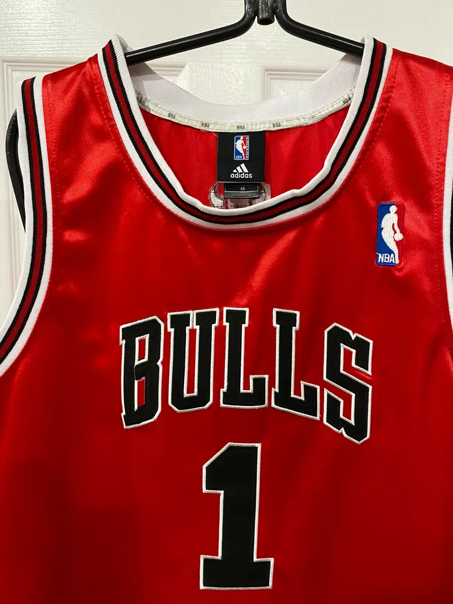 ADIDAS DERRICK ROSE #1 CHICAGO BULLS NBA BASKETBALL VTG STITCHED JERSEY SZ 48