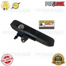 Pop N Lock Manual Tailgate Lock Bolt Fits 05 - 15 Toyota Tacoma Black Secure Key