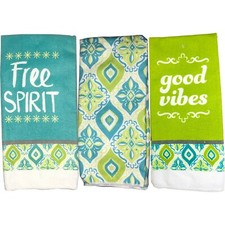 Free Spirit Good Vibes New Kitchen Towels