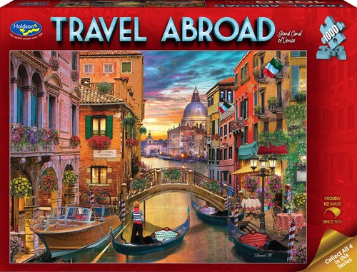 Holdson - Travel Abroad - Grand Canal of Venice Puzzle 1000pc - Picture 2 of 2