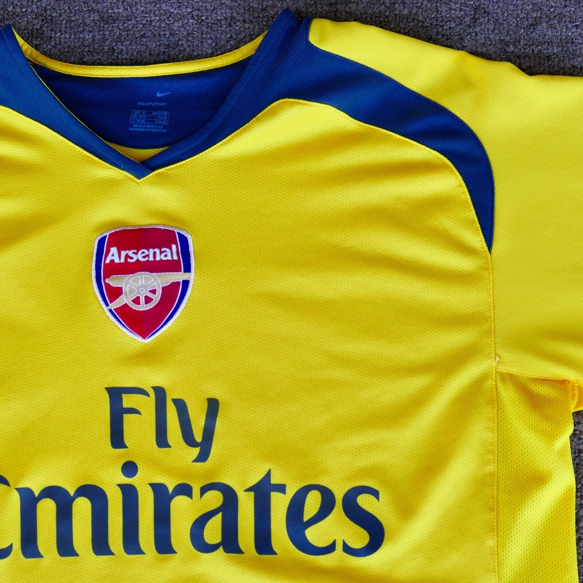 arsenal 06-07 ウォルコット アウェイユニフォーム arsenal 06-07 ウォルコット アウェイユニフォーム