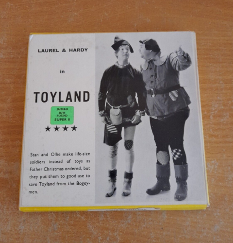 Babes in Toyland Laurel & Hardy SUPER 8 Film Jumbo schwarz weiß mit Sound - Bild 1 von 6
