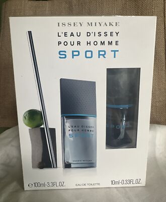 Issey Miyake L eau D Issey Pour Homme Sport 2 Pieces Gift Set  Box  - New