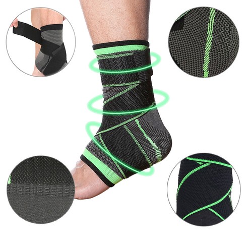 Ankle Plantar Fasciitis Foot Compression Brace Support Heel Arch Protector Sport - Picture 5 of 27