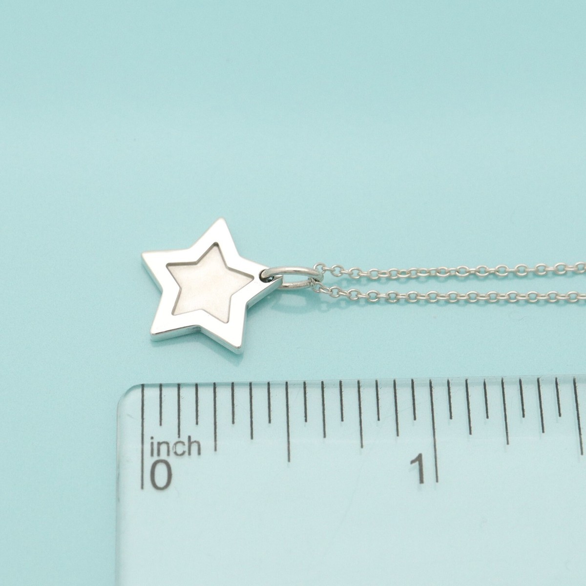 Tiffany & Co. スーパースター　シルバーネックレス Tiffany & Co. Super Star Necklace Pendant 17.6