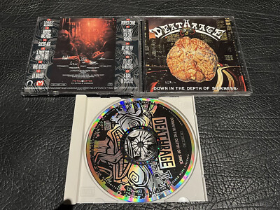 DEATHRAGE Down In The Depth Of Sickness ORG 1st CD Metalmaster