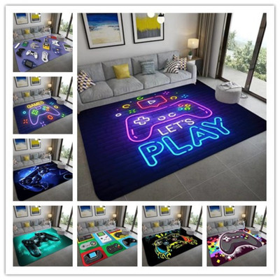 Hot Video Game Gamepad Carpet Living Room Bedroom Rugs Floor Mat Kitchen Doormat