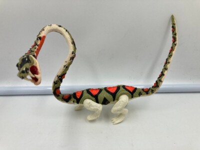 1997 Kenner Jurassic Park Chaos Effect Tanaconda Snake Head Dinosaur