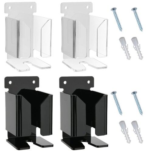 Space Efficient Acrylic Razors Holder Wall Mounted for Home and Hotel Bathrooms
