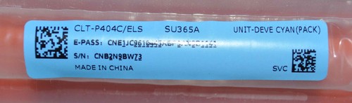2 original Samsung P404C ELS Toner Tonerkartuschen cyan + magenta OVP SU365A - Bild 3 von 4