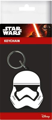 Gummi Schlüsselanhänger STAR WARS 7 - Stormtrooper  Force Awakens Rubber Keyring