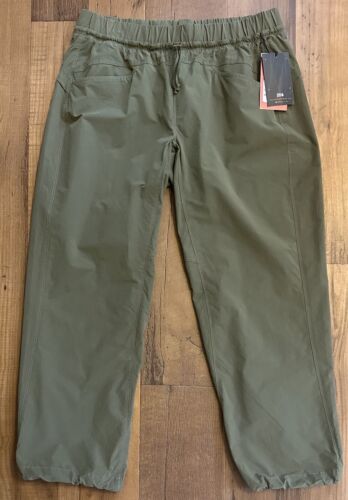Mountain Hardwear Wondervalley Hiking Pant UPF50 Women Small 28x26 Green New NWT - Picture 1 of 3