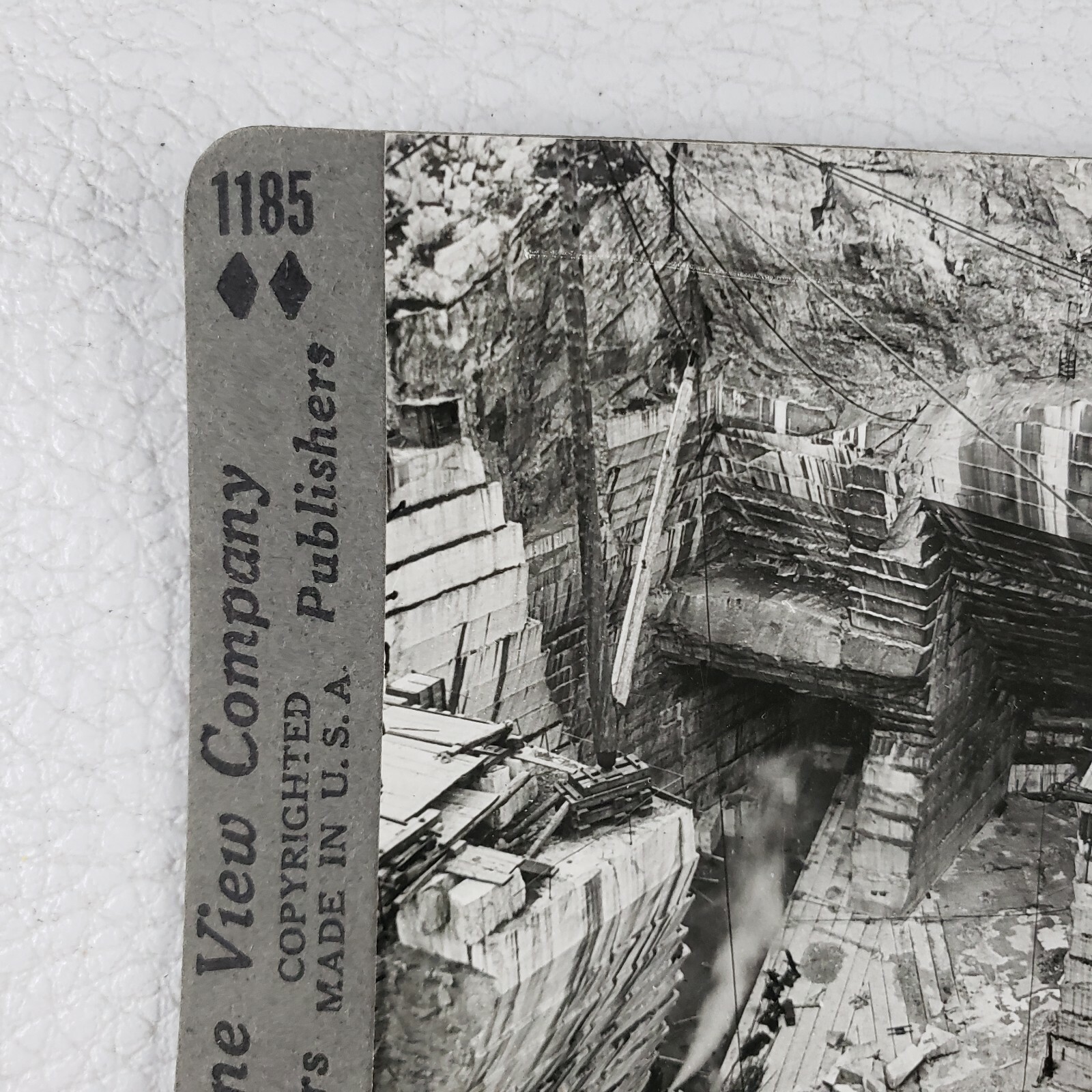 Vermont Stereoview c1920 Marble Quarry Proctor Sutherland Falls Mining Mine I167 eBay