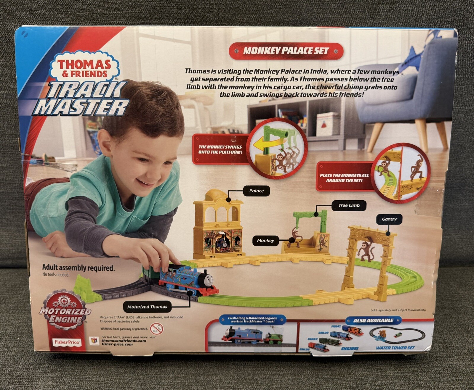 Toy Trackmaster Monkey Palace Thomas Friends TrackMaster, Monkey