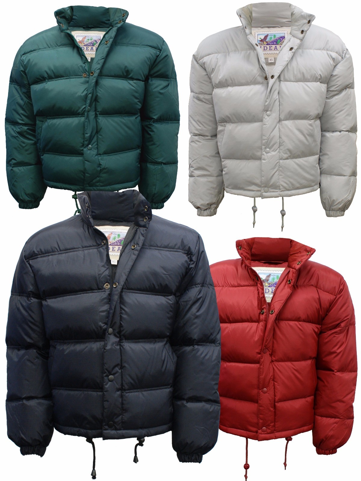 Puffer Jacket Feather Down Insulated 