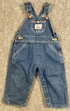 Round House Overalls Boys 18 Months Blue Denim Solid Pockets No Tags
