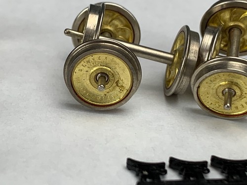 Brass On3 AAR D&RGW Freight Truck Kit (Pair) w/Griffin Wheels LZ O1715 - Picture 2 of 7