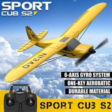 Volantex RC Sport Cub S2 400 RTF (Yellow) Ready To Fly 3-Ch RC Plane V761-14