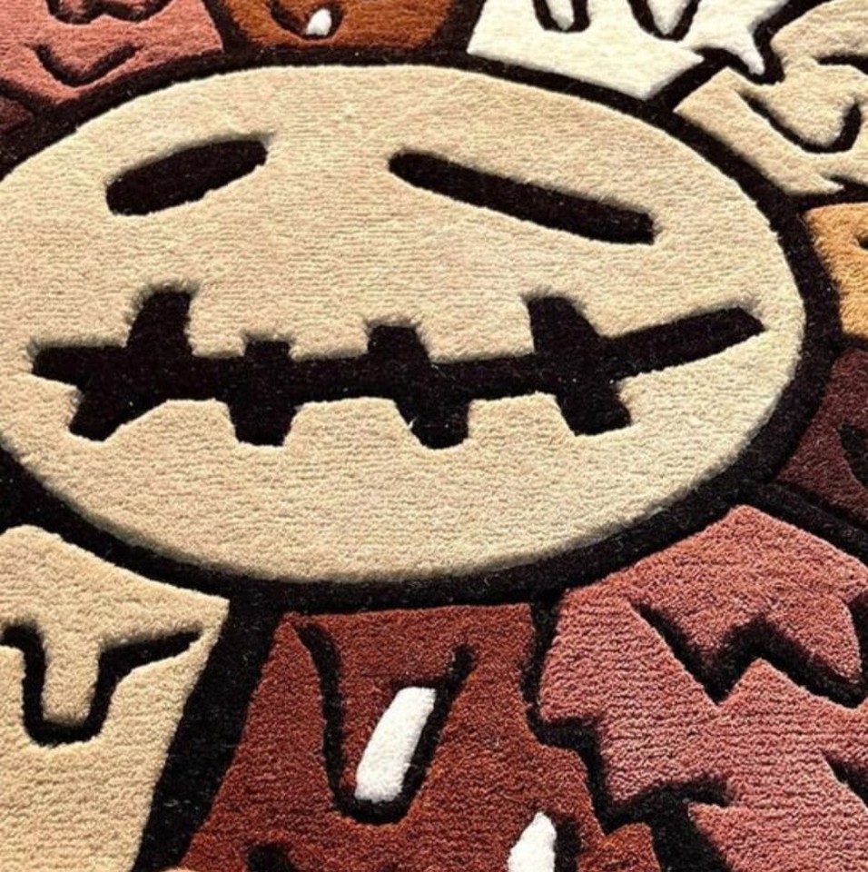 Takashi murakami rug melted rug carpet 3x5,4x6,5x8 | eBay