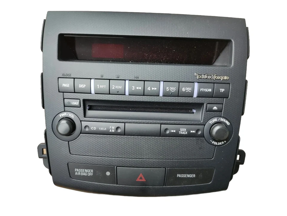 Autoradio mit Blende orig. Mitsubishi Lancer Outlander 8701A215 DY-6MW7U59 MP3 - Bild 2 von 4